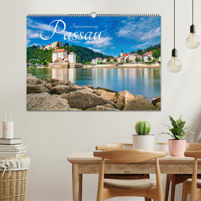 Impressionen aus Passau (CALVENDO Wandkalender 2026)