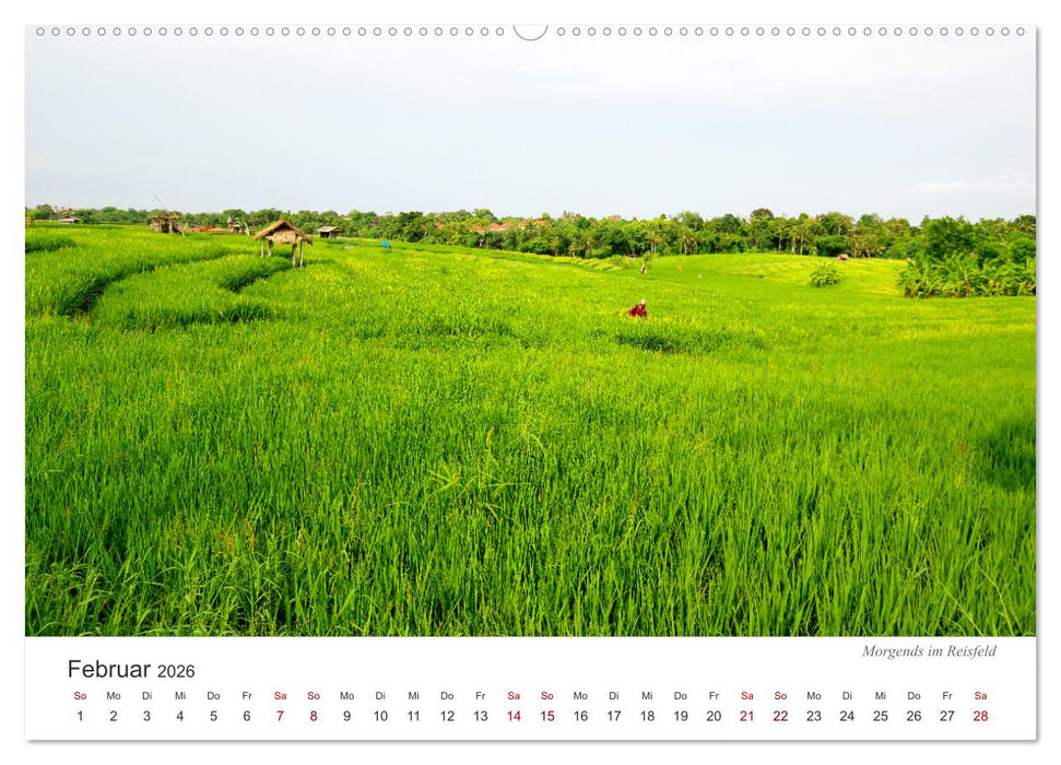 Impressionen einer Reise durch Bali (CALVENDO Wandkalender 2026)