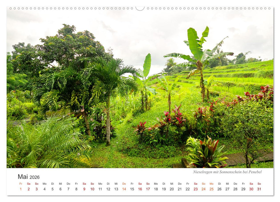 Impressionen einer Reise durch Bali (CALVENDO Wandkalender 2026)