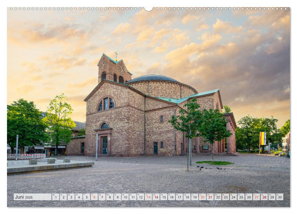 Karlsruhe Impressionen (CALVENDO Wandkalender 2026)