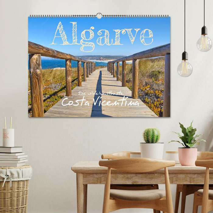 Algarve - Die wilde Westküste Costa Vicentina (CALVENDO Wandkalender 2026)