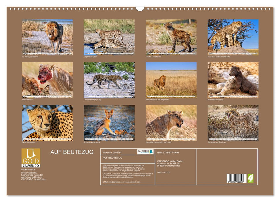 AUF BEUTEZUG (CALVENDO Wandkalender 2026)