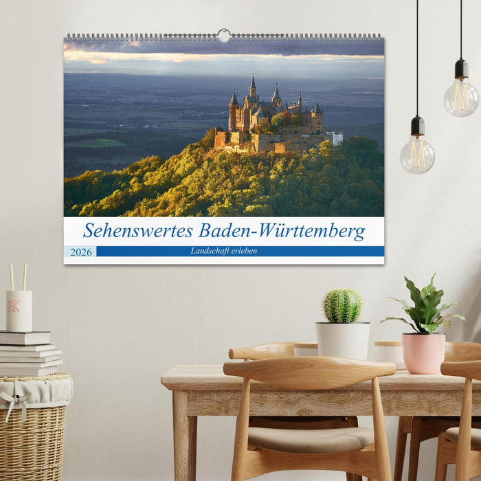 Sehenswertes Baden-Württemberg (CALVENDO Wandkalender 2026)