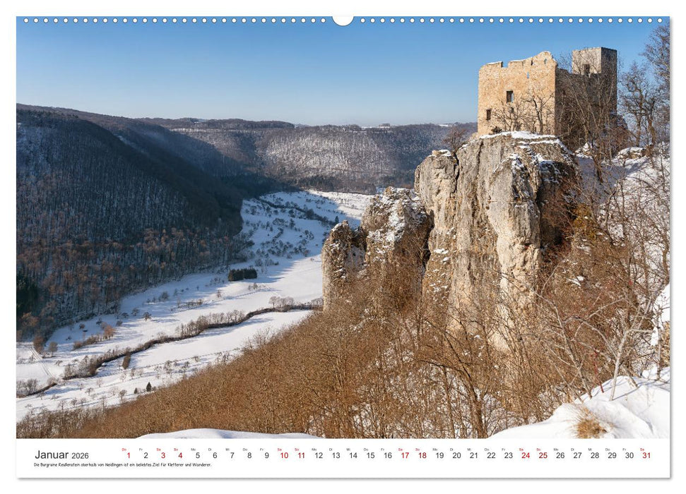 Sehenswertes Baden-Württemberg (CALVENDO Wandkalender 2026)