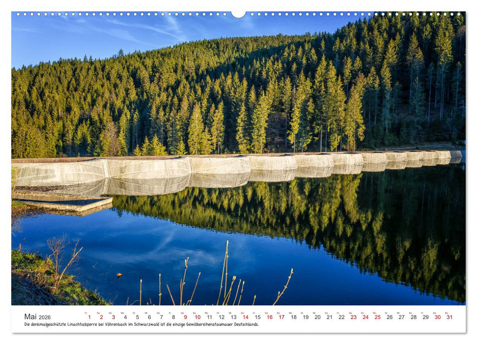Sehenswertes Baden-Württemberg (CALVENDO Wandkalender 2026)