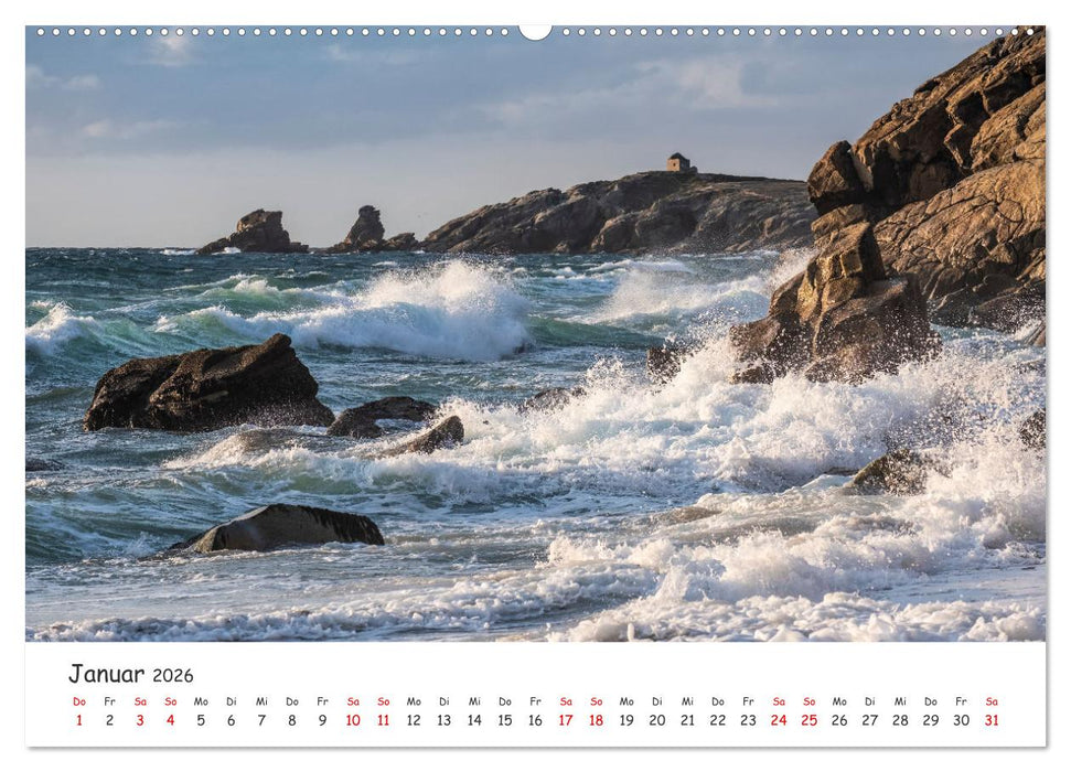 Unterwegs im Morbihan (CALVENDO Wandkalender 2026)
