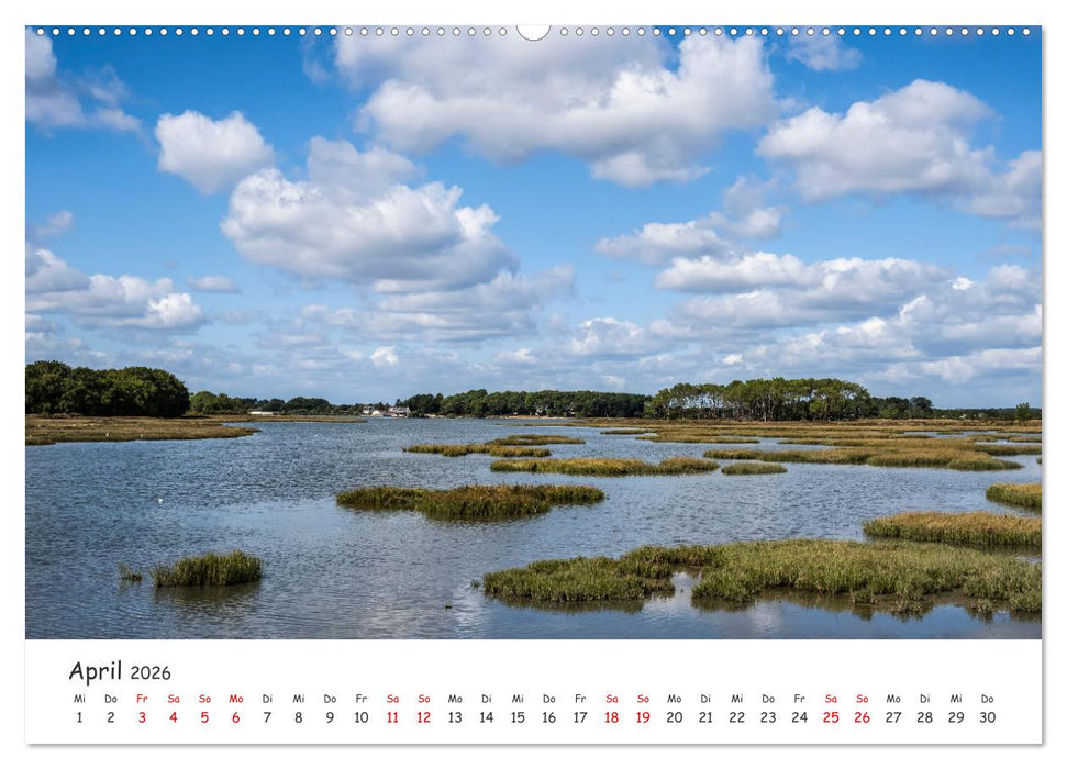 Unterwegs im Morbihan (CALVENDO Wandkalender 2026)