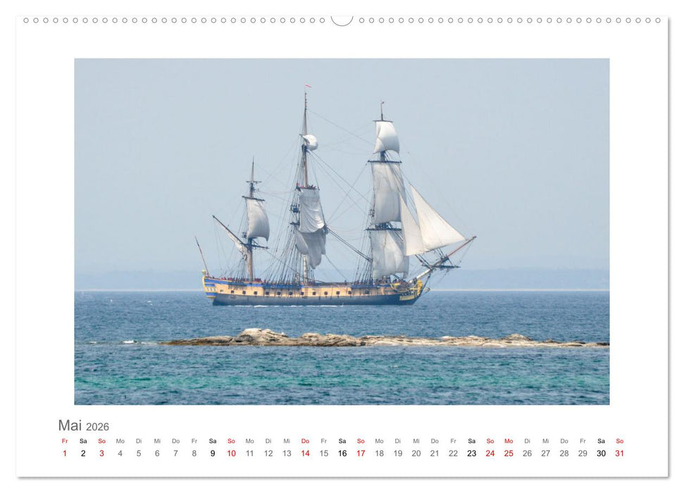 Bretagne - unterwegs mit Julia Hahn (CALVENDO Wandkalender 2026)