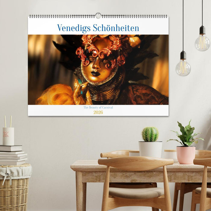 Venedigs Schönheiten (CALVENDO Wandkalender 2026)