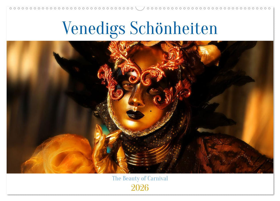 Venedigs Schönheiten (CALVENDO Wandkalender 2026)