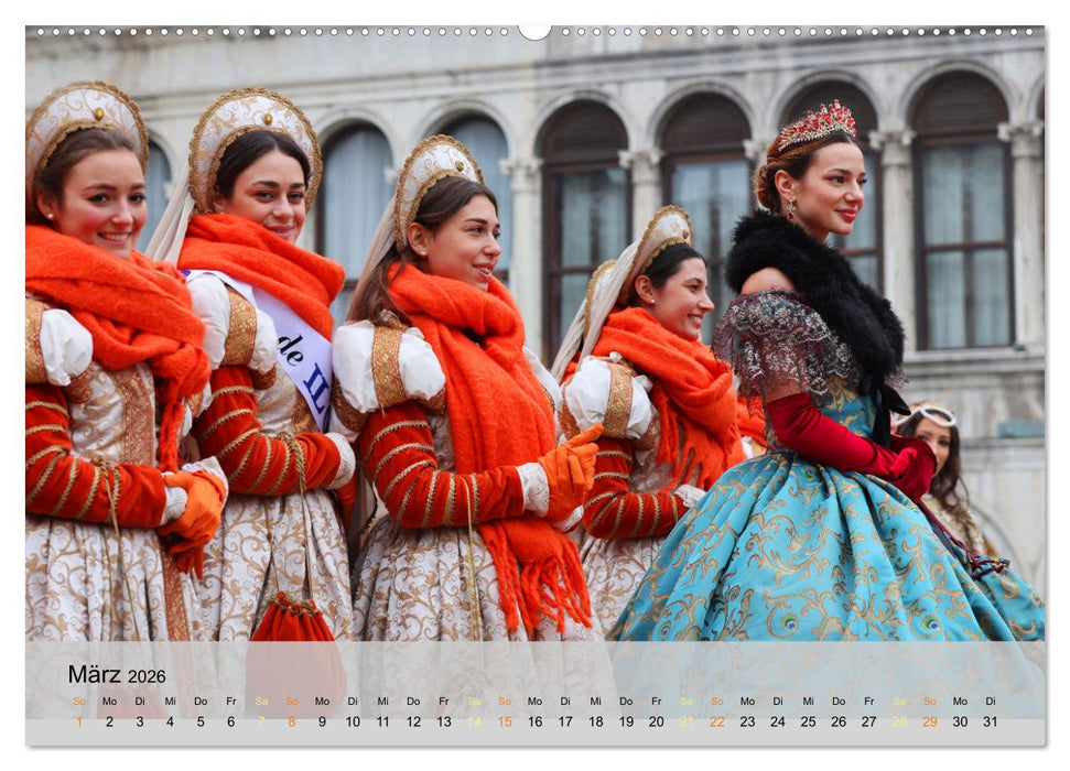 Venedigs Schönheiten (CALVENDO Wandkalender 2026)