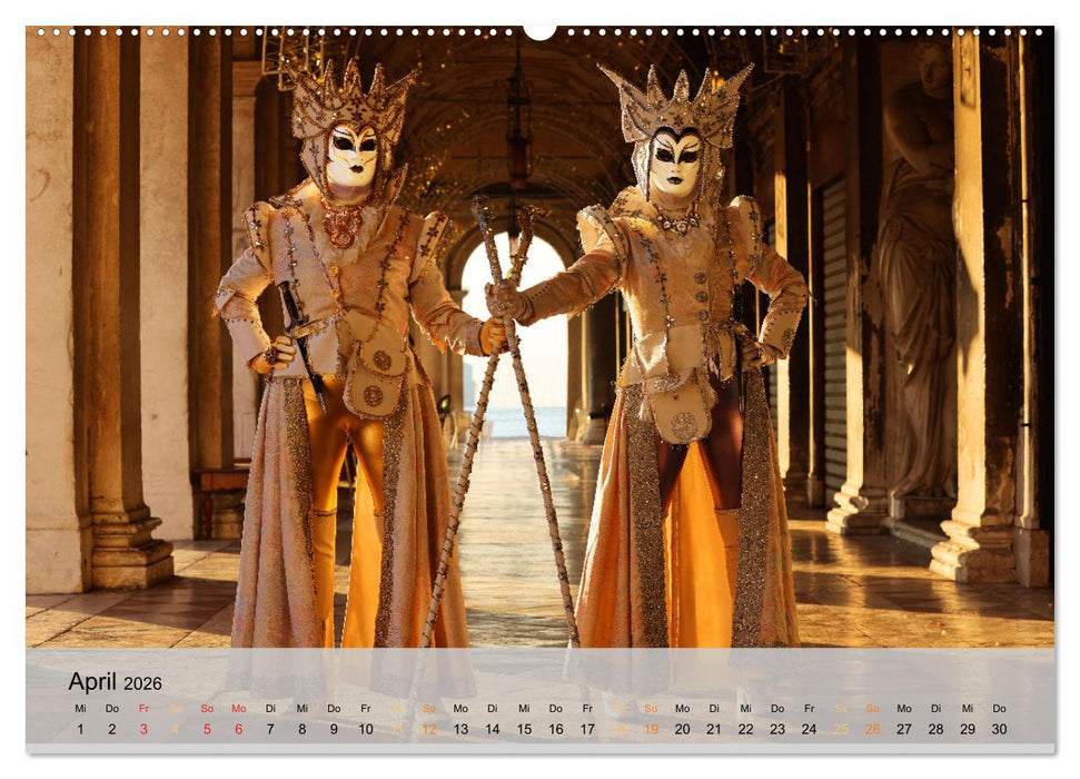 Venedigs Schönheiten (CALVENDO Wandkalender 2026)