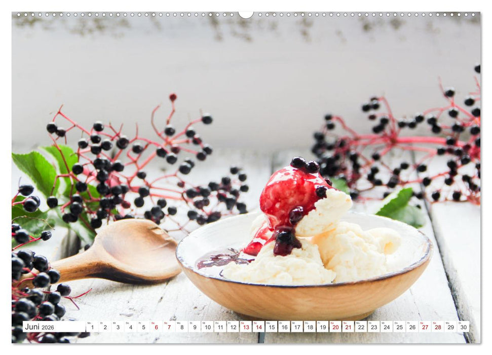 Köstlicher Holunder (CALVENDO Wandkalender 2026)