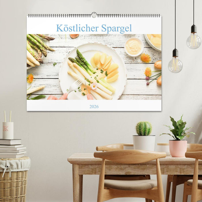 Köstlicher Spargel (CALVENDO Wandkalender 2026)