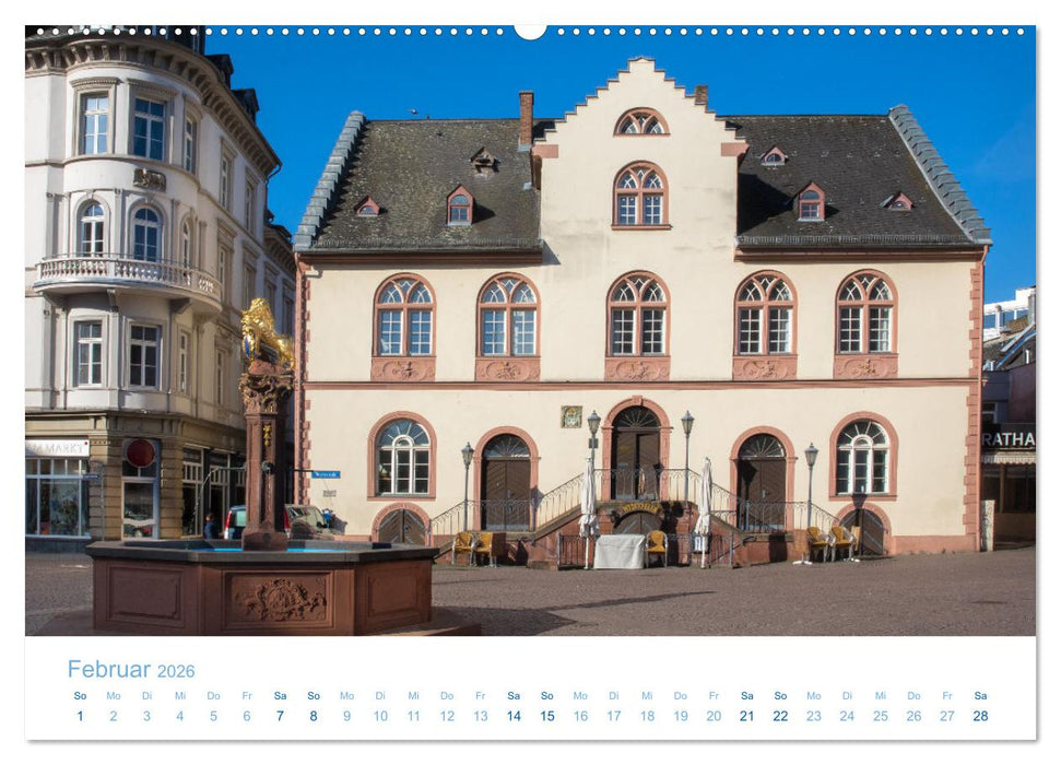 Daheim in Wiesbaden (CALVENDO Wandkalender 2026)