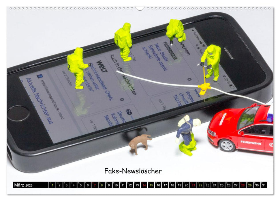 Brokkolifäller ... und andere Mini-Welten (CALVENDO Wandkalender 2026)