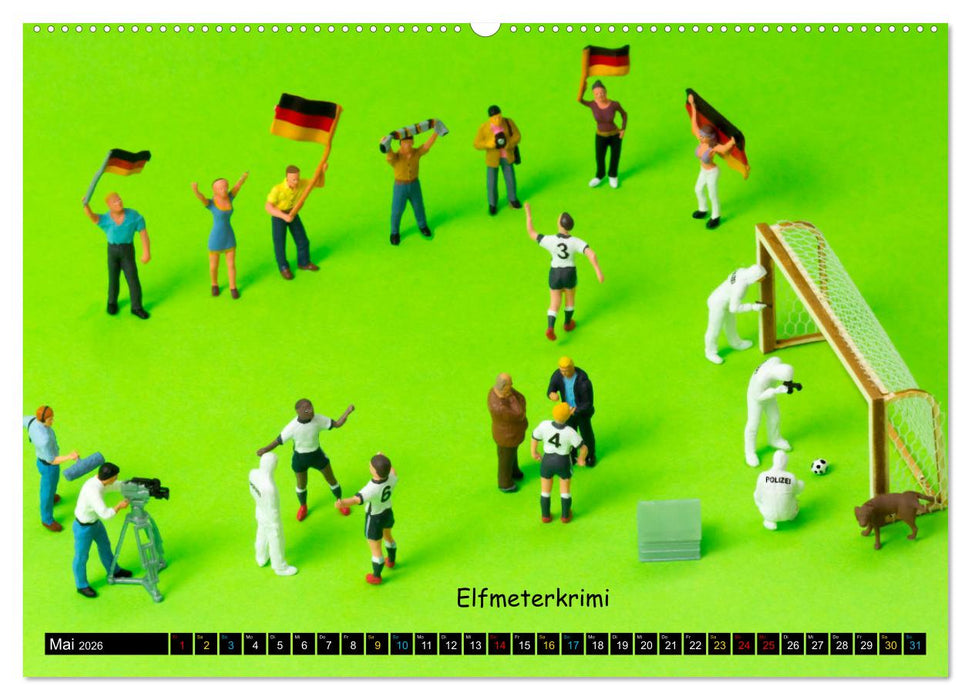 Brokkolifäller ... und andere Mini-Welten (CALVENDO Wandkalender 2026)