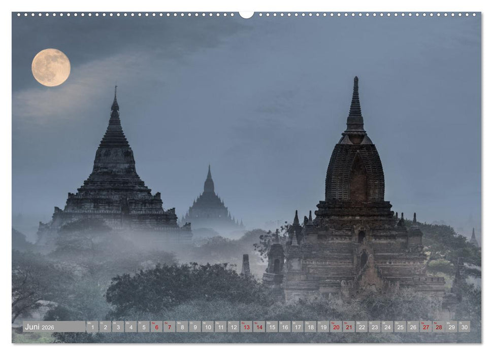 Vollmond - Momente der Ruhe (CALVENDO Wandkalender 2026)