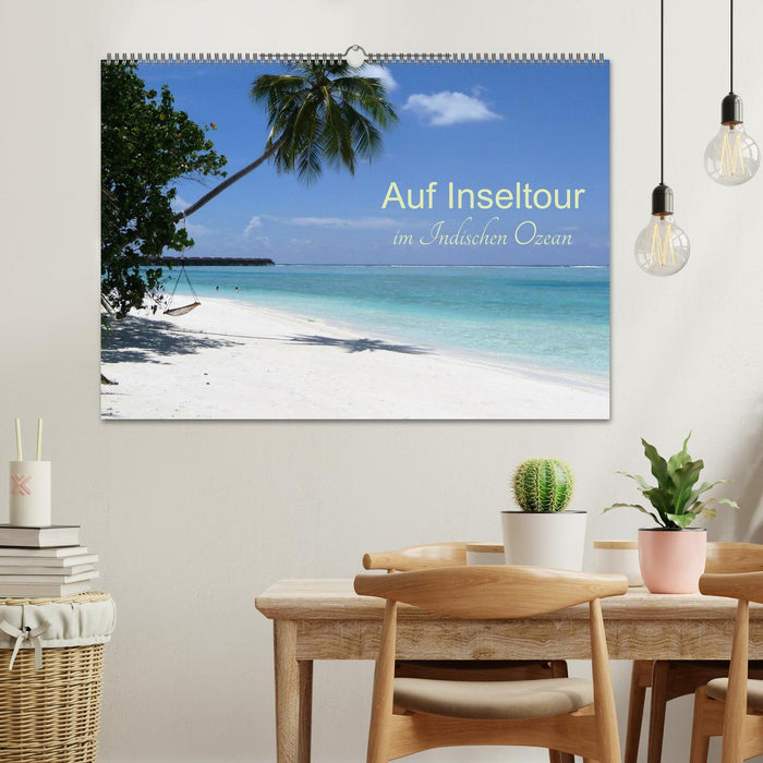 Auf Inseltour im Indischen Ozean (CALVENDO Wandkalender 2026)