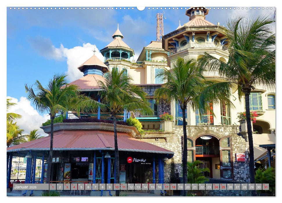 Auf Inseltour im Indischen Ozean (CALVENDO Wandkalender 2026)