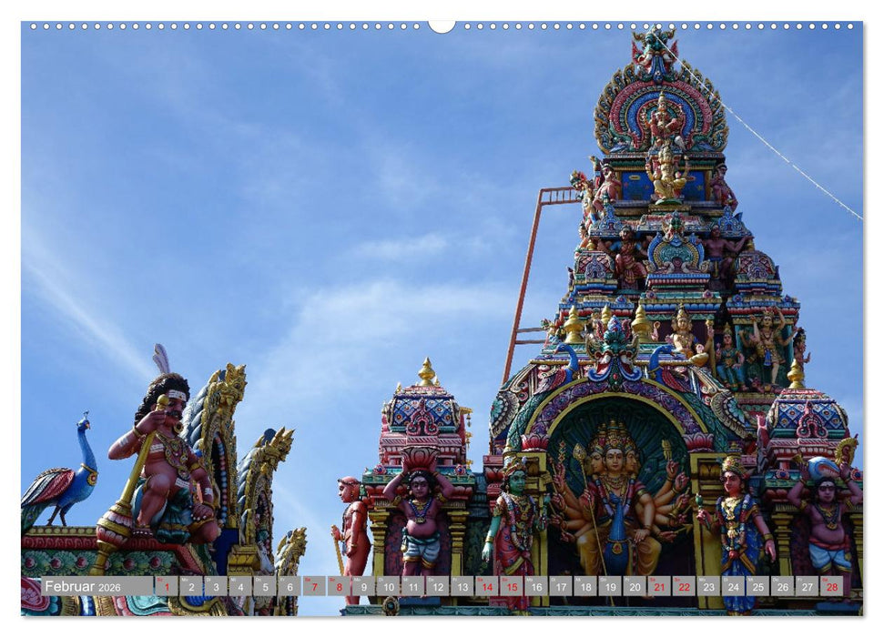 Auf Inseltour im Indischen Ozean (CALVENDO Wandkalender 2026)