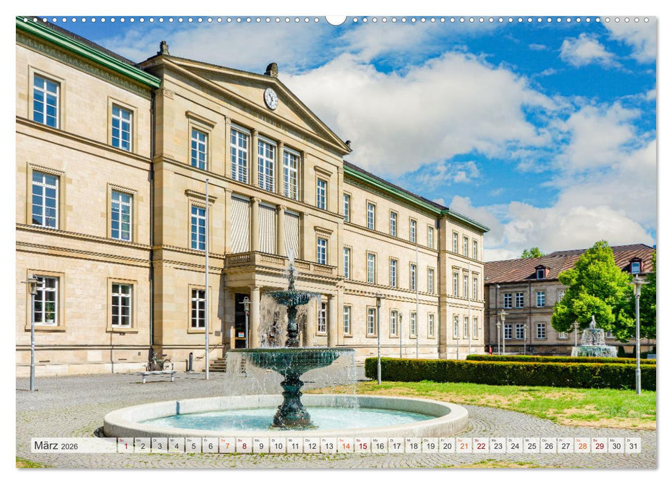 Tübingen Stadtansichten (CALVENDO Wandkalender 2026)