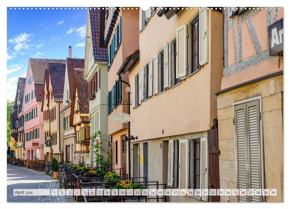 Tübingen Stadtansichten (CALVENDO Wandkalender 2026)