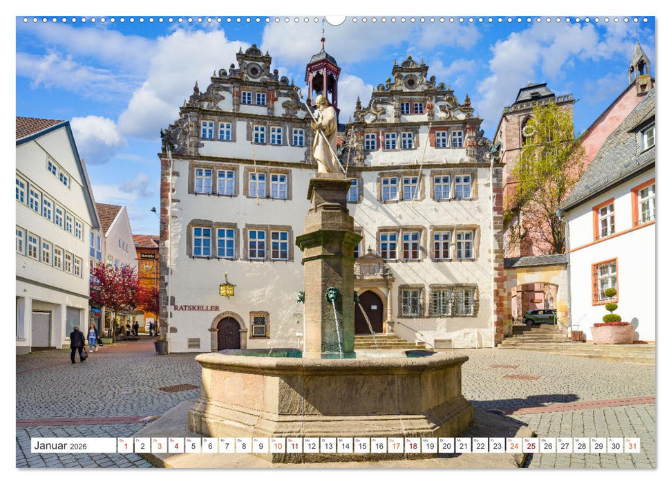 Hessen Impressionen (CALVENDO Wandkalender 2026)