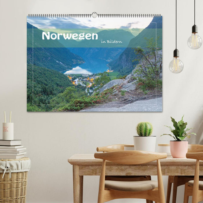 Norwegen in Bildern (CALVENDO Wandkalender 2026)