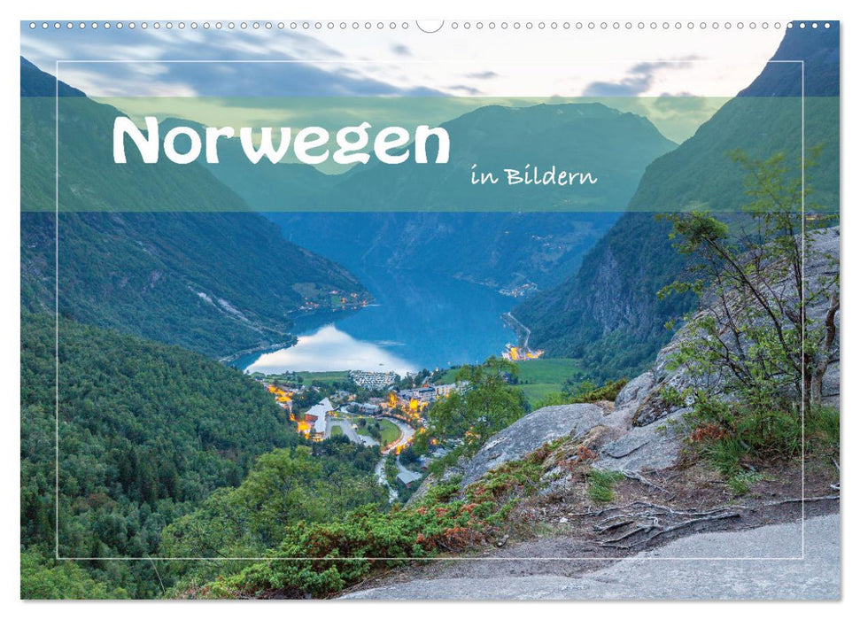 Norwegen in Bildern (CALVENDO Wandkalender 2026)