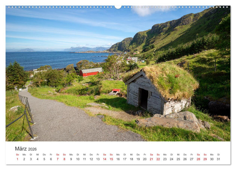 Norwegen in Bildern (CALVENDO Wandkalender 2026)