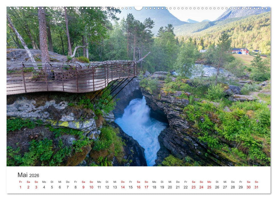 Norwegen in Bildern (CALVENDO Wandkalender 2026)