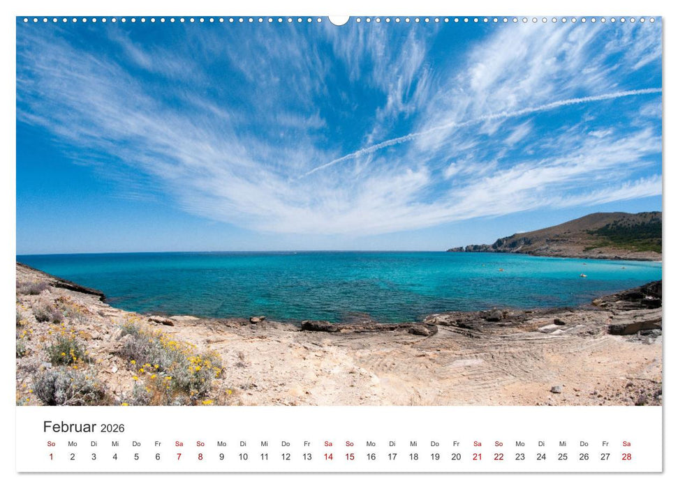 Mallorca - Eine traumhafte Reise nach Spanien. (CALVENDO Wandkalender 2026)