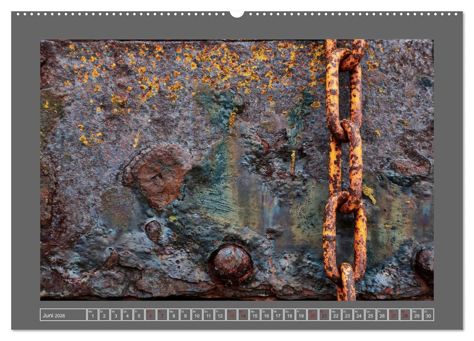 Rost - Ästhetik der Vergänglichkeit (CALVENDO Premium Wandkalender 2026)