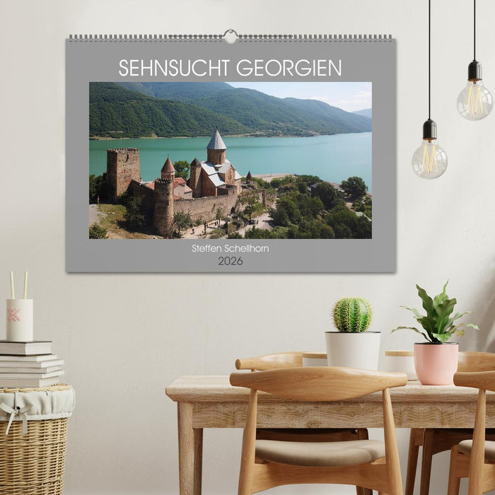 Sehnsucht Georgien (CALVENDO Wandkalender 2026)