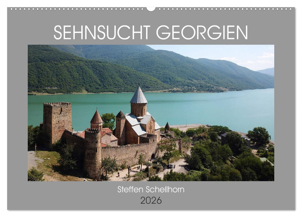 Sehnsucht Georgien (CALVENDO Wandkalender 2026)