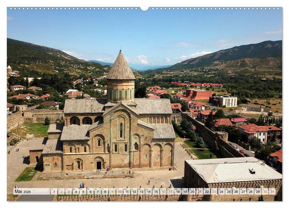 Sehnsucht Georgien (CALVENDO Wandkalender 2026)