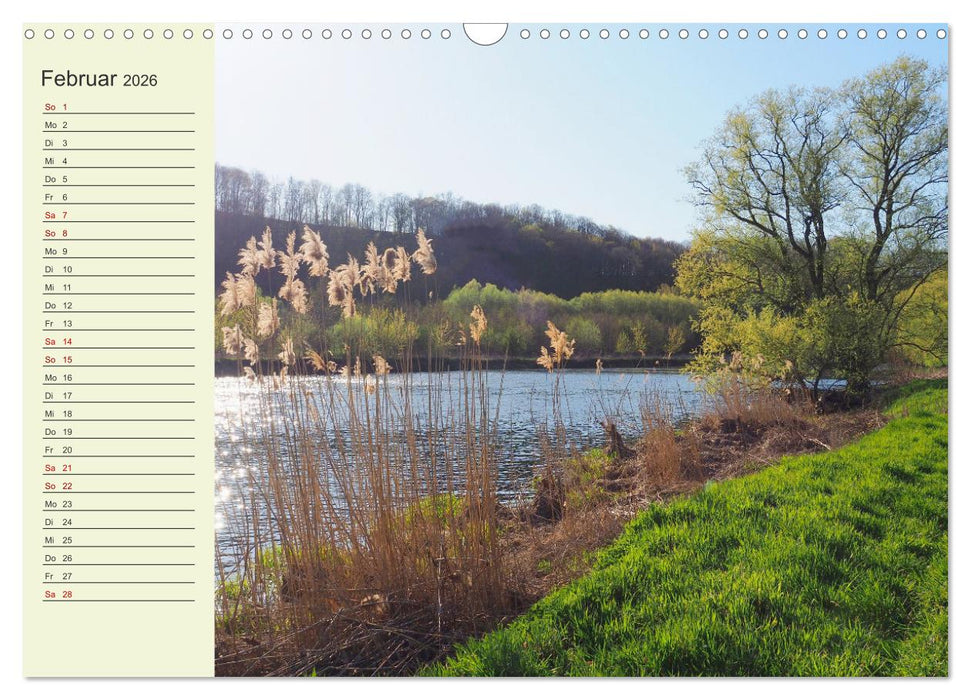 Ländliche Idylle zwischen Erzgebirge und Muldental (CALVENDO Wandkalender 2026)