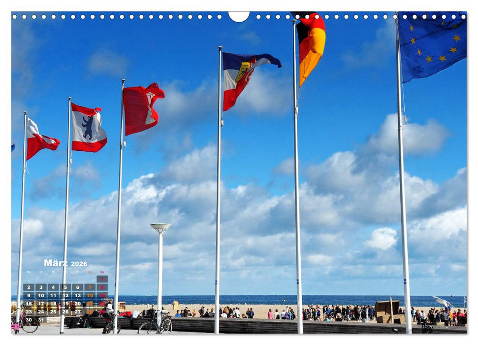 Lübecker Bucht Strand - Sport - Flair (CALVENDO Wandkalender 2026)