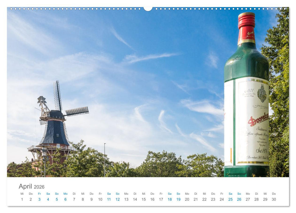 Moin Norden-Norddeich (CALVENDO Wandkalender 2026)