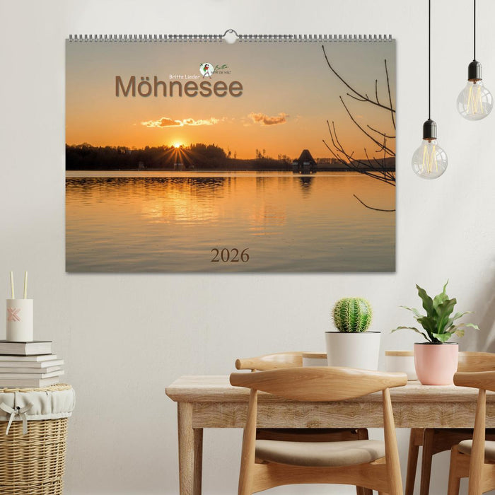 Möhnesee - das westfälische Meer (CALVENDO Wandkalender 2026)