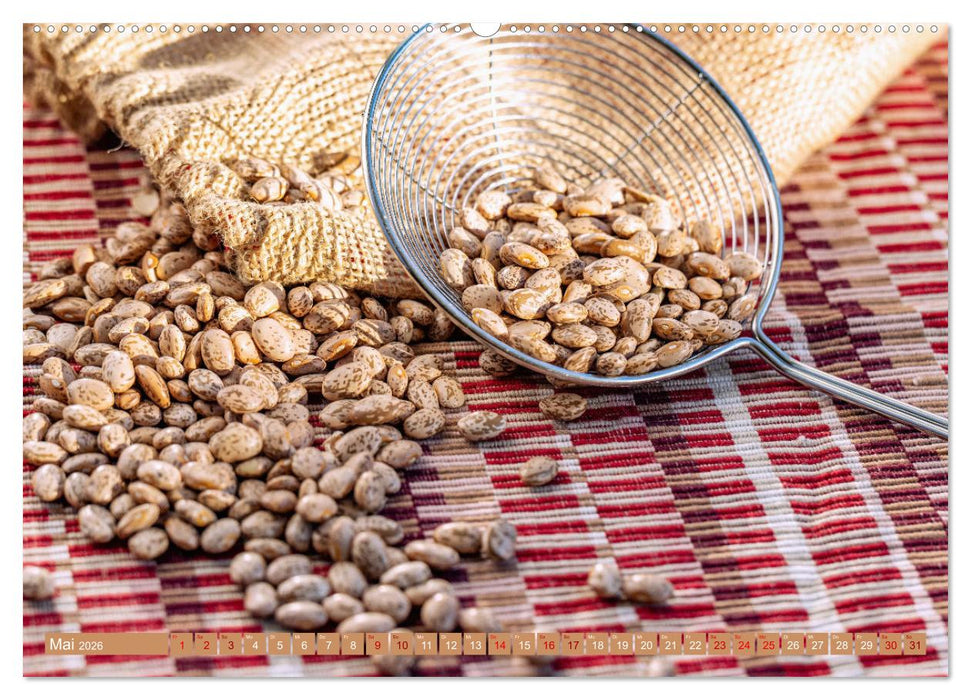Bohnen Erbsen Linsen (CALVENDO Wandkalender 2026)