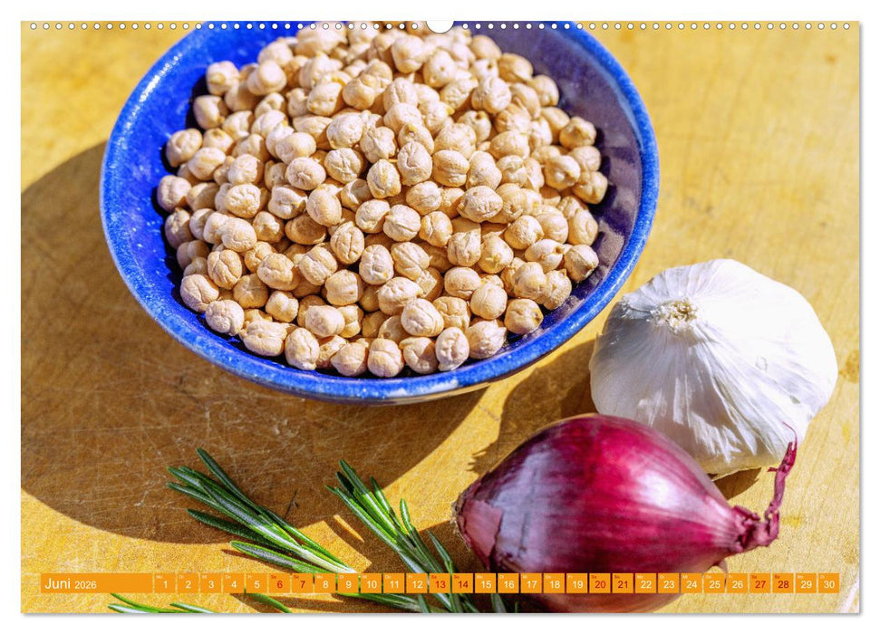 Bohnen Erbsen Linsen (CALVENDO Wandkalender 2026)