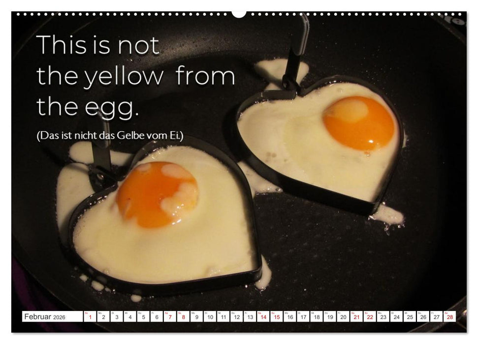 Sag es doch DENGLISCH (CALVENDO Wandkalender 2026)