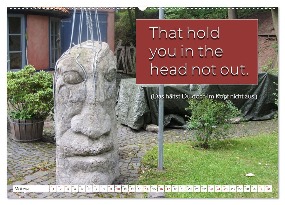 Sag es doch DENGLISCH (CALVENDO Wandkalender 2026)