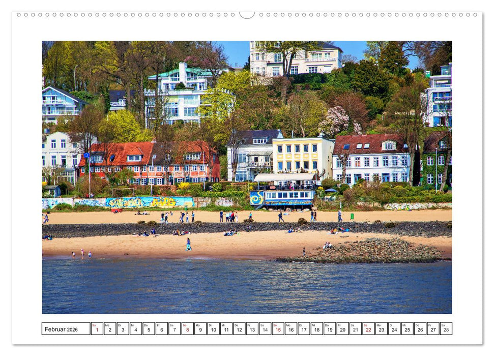Hamburg sehen, fühlen und lieben (CALVENDO Wandkalender 2026)