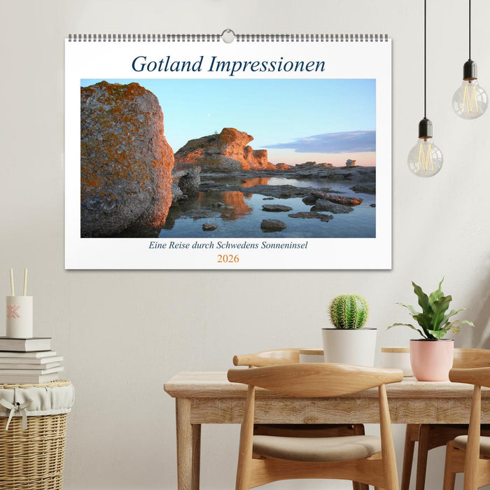 Gotland Impressionen (CALVENDO Wandkalender 2026)
