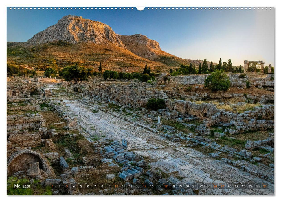Peleponnes, traumhafte Halbinsel Griechenlands (CALVENDO Wandkalender 2026)