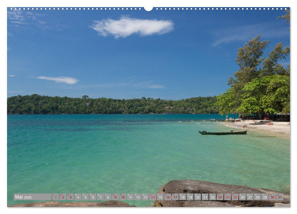 KAMBODSCHA - Im Reich der Khmer (CALVENDO Wandkalender 2026)