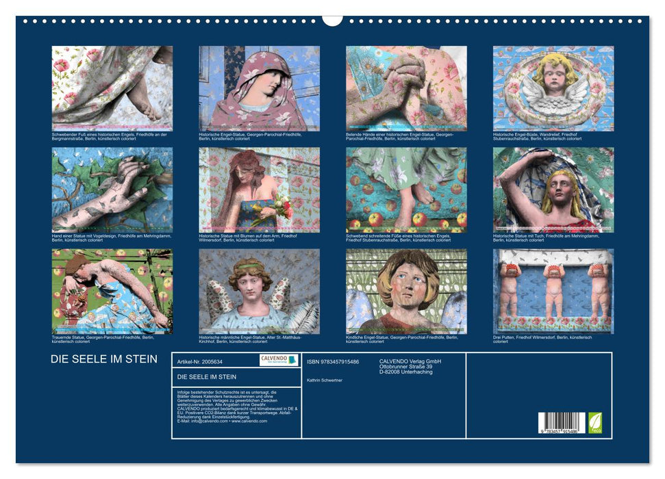 DIE SEELE IM STEIN (CALVENDO Wandkalender 2026)